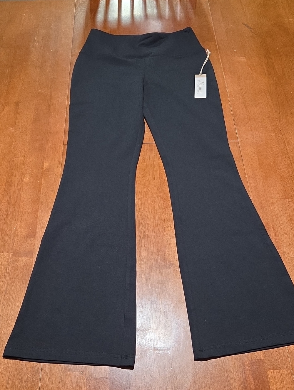 Natural Reflections Black Boot Cut Flare Pants